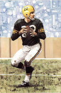 1990 Goal Line Hall of Fame Art Collection #48 Bobby Layne #/5000