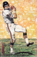 1990 Goal Line Hall of Fame Art Collection #39 Mike Ditka #/5000