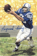 1990 Goal Line Hall of Fame Art Collection #33 Raymond Berry AUTO #/5000