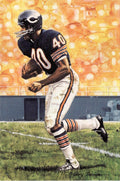 1992 Goal Line Hall of Fame Art Collection #116 Gale Sayers #/5000