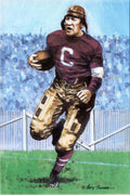 1989 Goal Line Hall of Fame Art Collection #27 Jim Thorpe #/5000