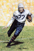 1989 Goal Line Hall of Fame Art Collection #12 Red Grange #/5000