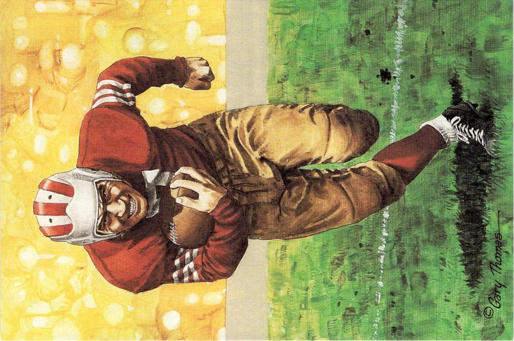 1991 Goal Line Hall of Fame Art Collection #83 Ace Parker #/5000