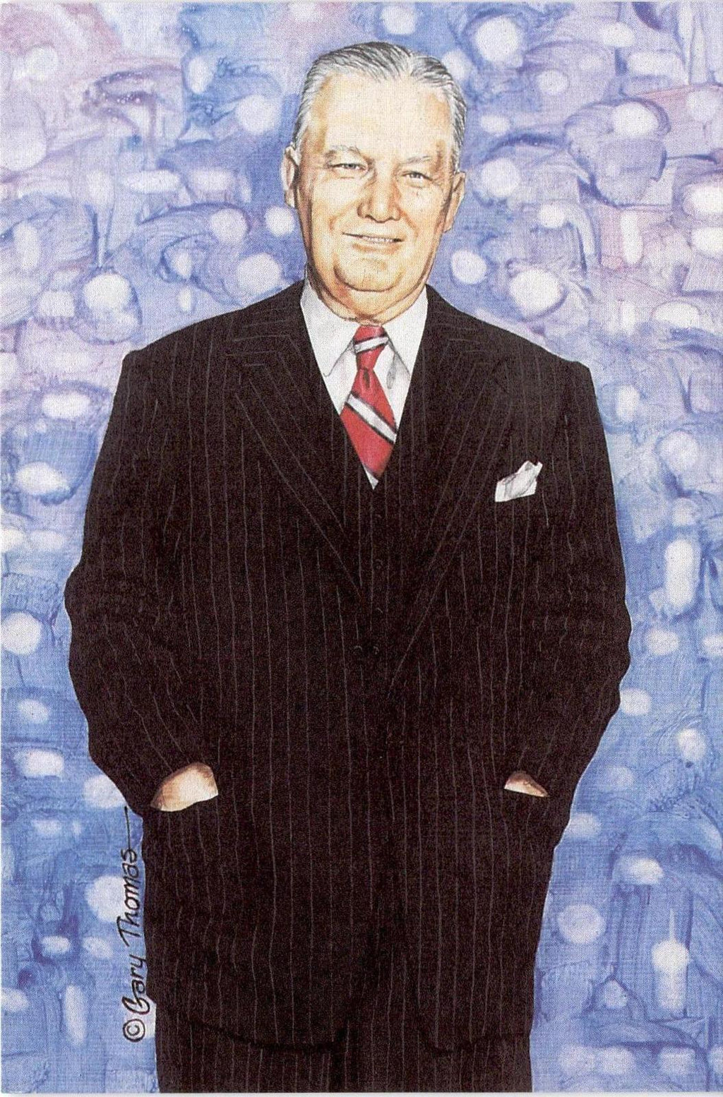 1991 Goal Line Hall of Fame Art Collection #76 Tim Mara #/5000