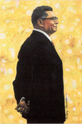 1991 Goal Line Hall of Fame Art Collection #75 Vince Lombardi #/5000