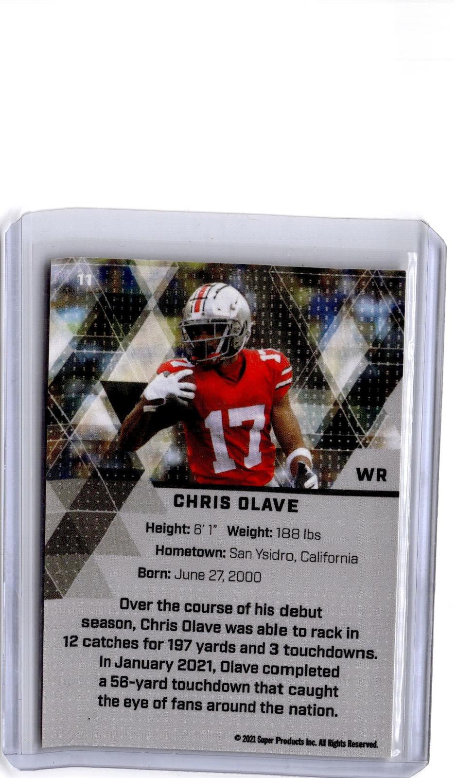 2021 Super Glow Sports #29 Chris Olave