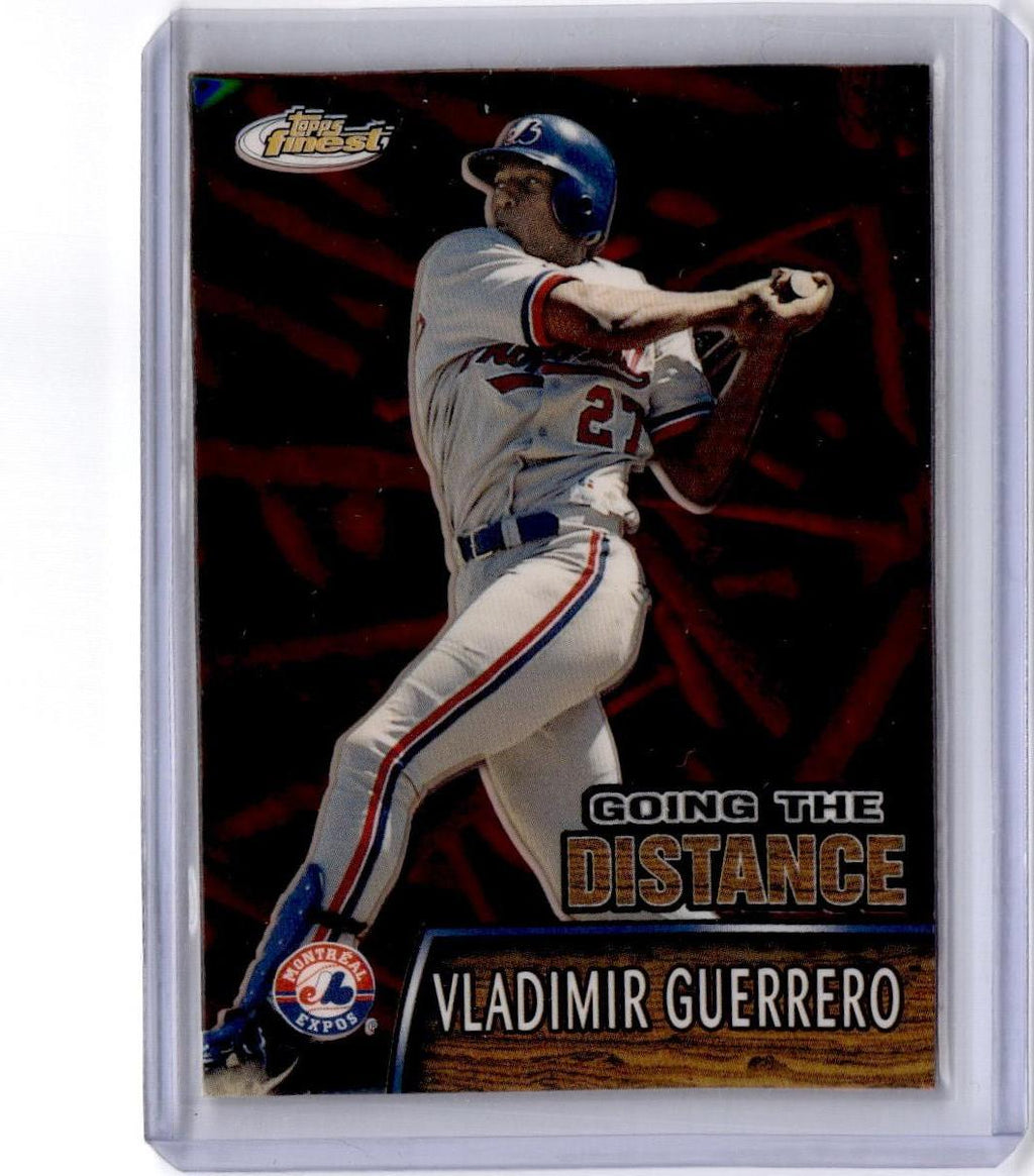 2000 Finest #GTD8 Vladimir Guerrero Going the Distance