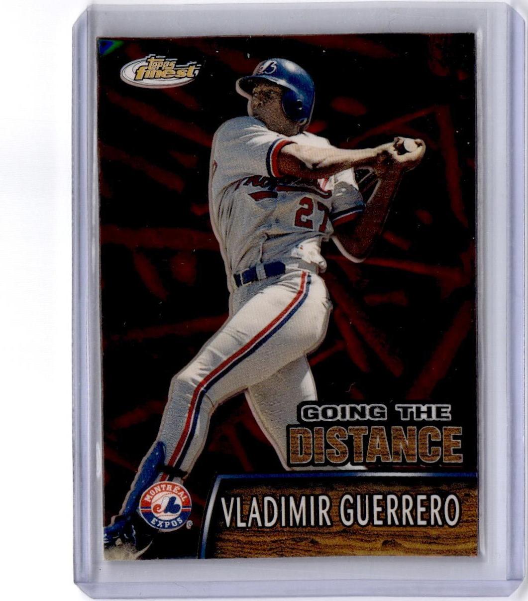 2000 Finest #GTD8 Vladimir Guerrero Going the Distance
