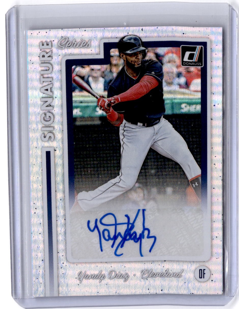2017 Panini Chronicles #SS2-YD Yandy Diaz Donruss Signature Series