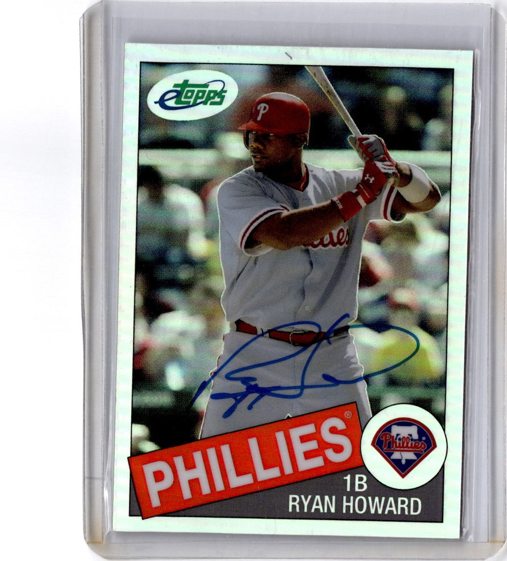 2007 Topps eTopps #51 Ryan Howard Auto #/999
