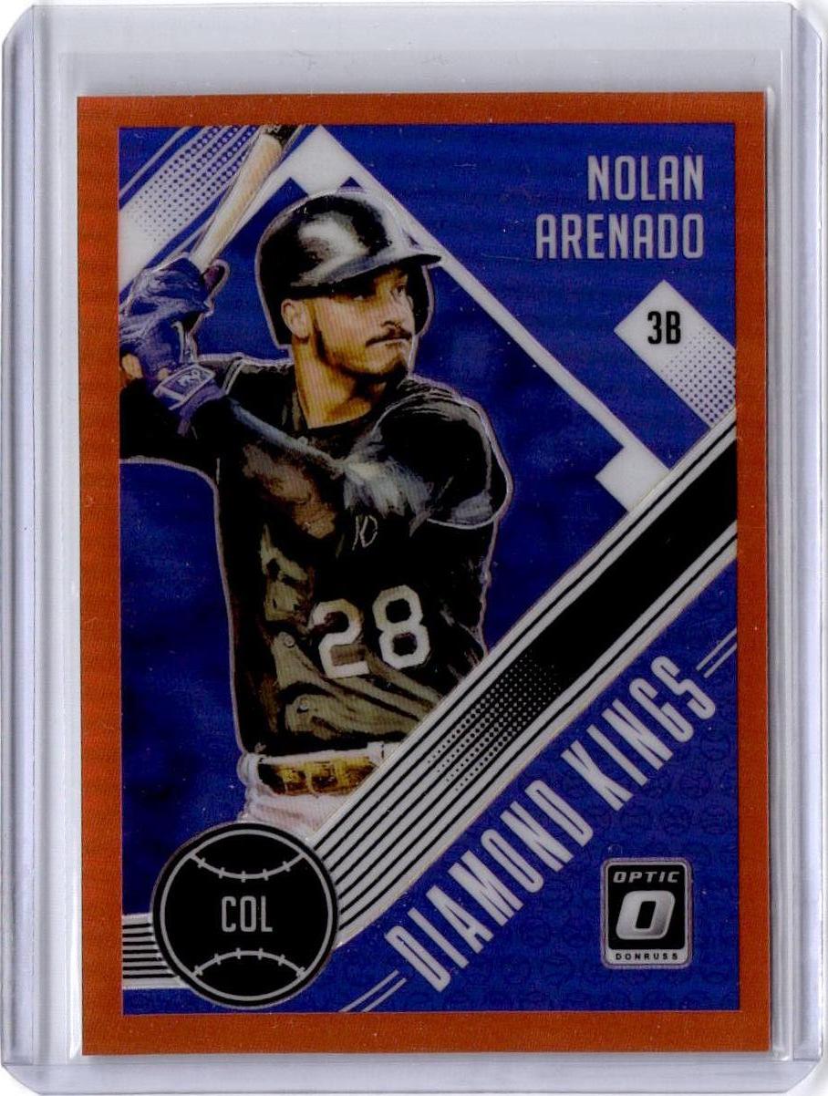 2018 Donruss Optic #8 Nolan Arenado Orange #/199