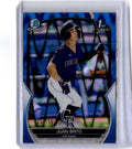 2023 Bowman #BP-77 Juan Brito Chrome Prospects Blue Lava Refractor #/150