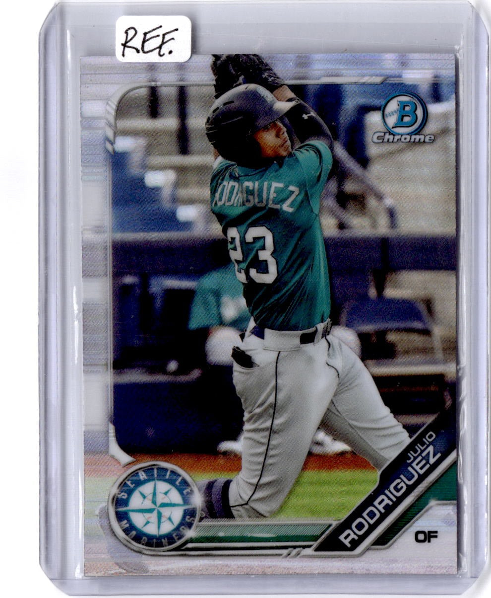 2019 Bowman Draft #BDC-60 Julio Rodriguez Chrome Refractor