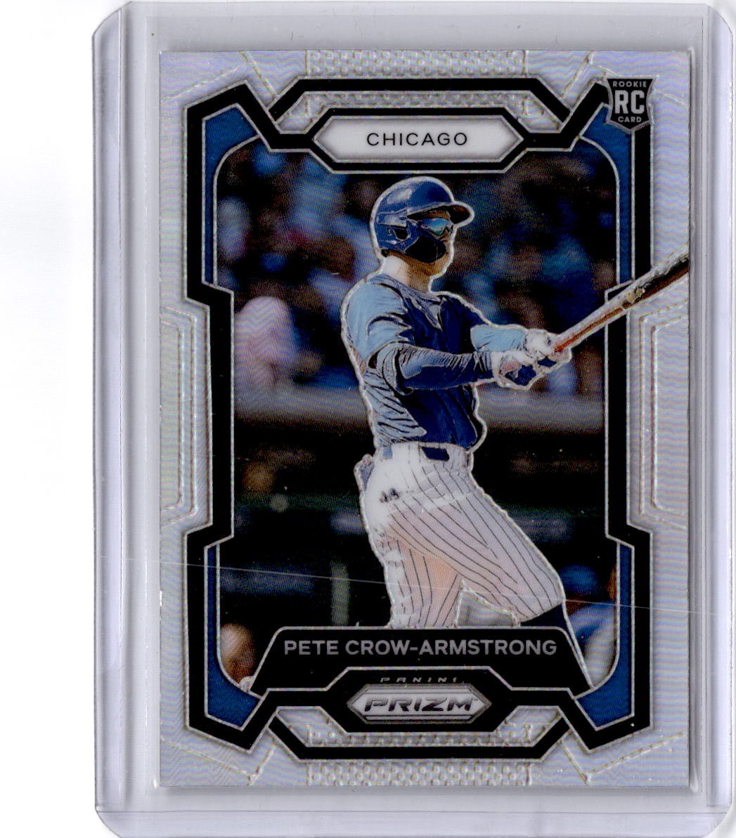 2024 Panini Prizm #203 Pete Crow-Armstrong Silver Prizm