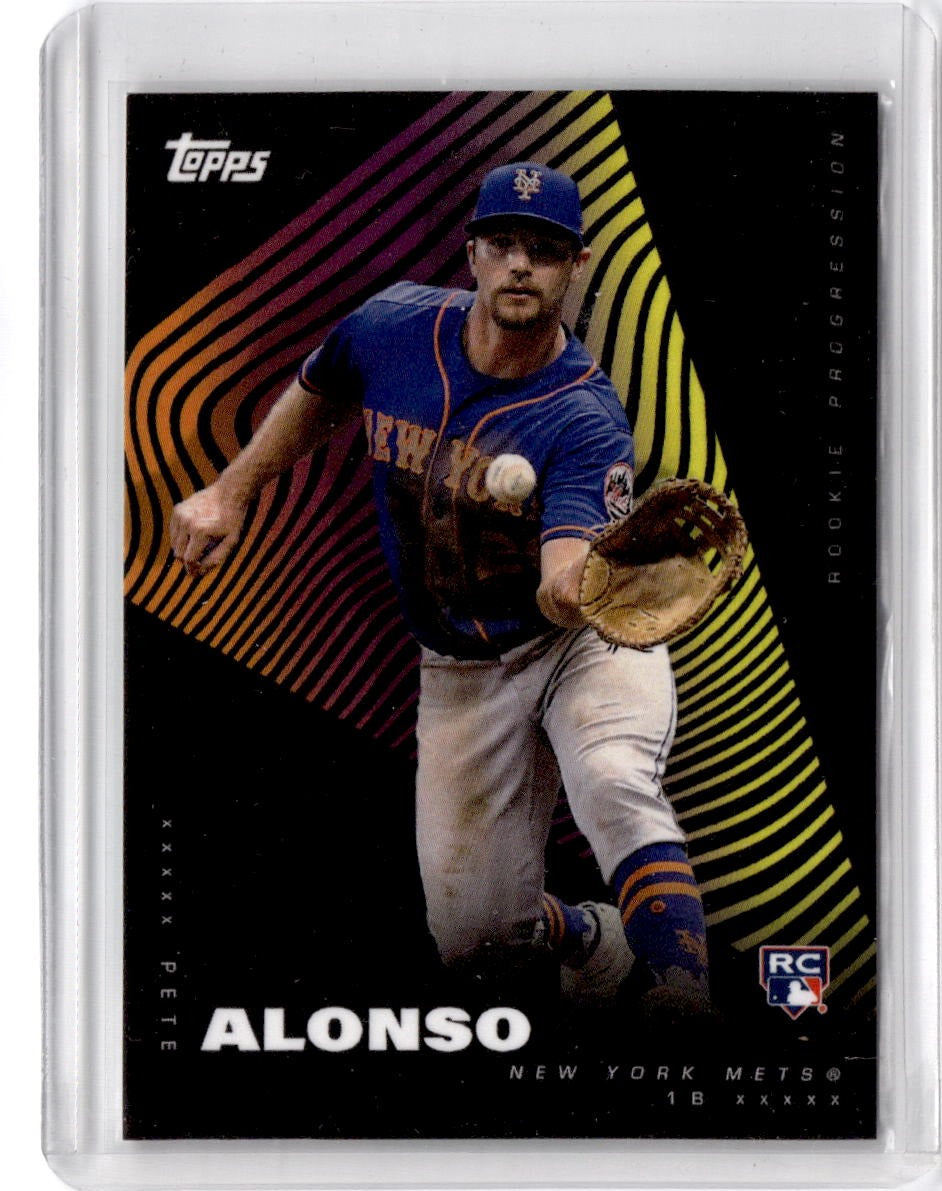 2019 Topps On-Demand: Rookie Progression Pete Alonso Alternate-Rookie-Photo