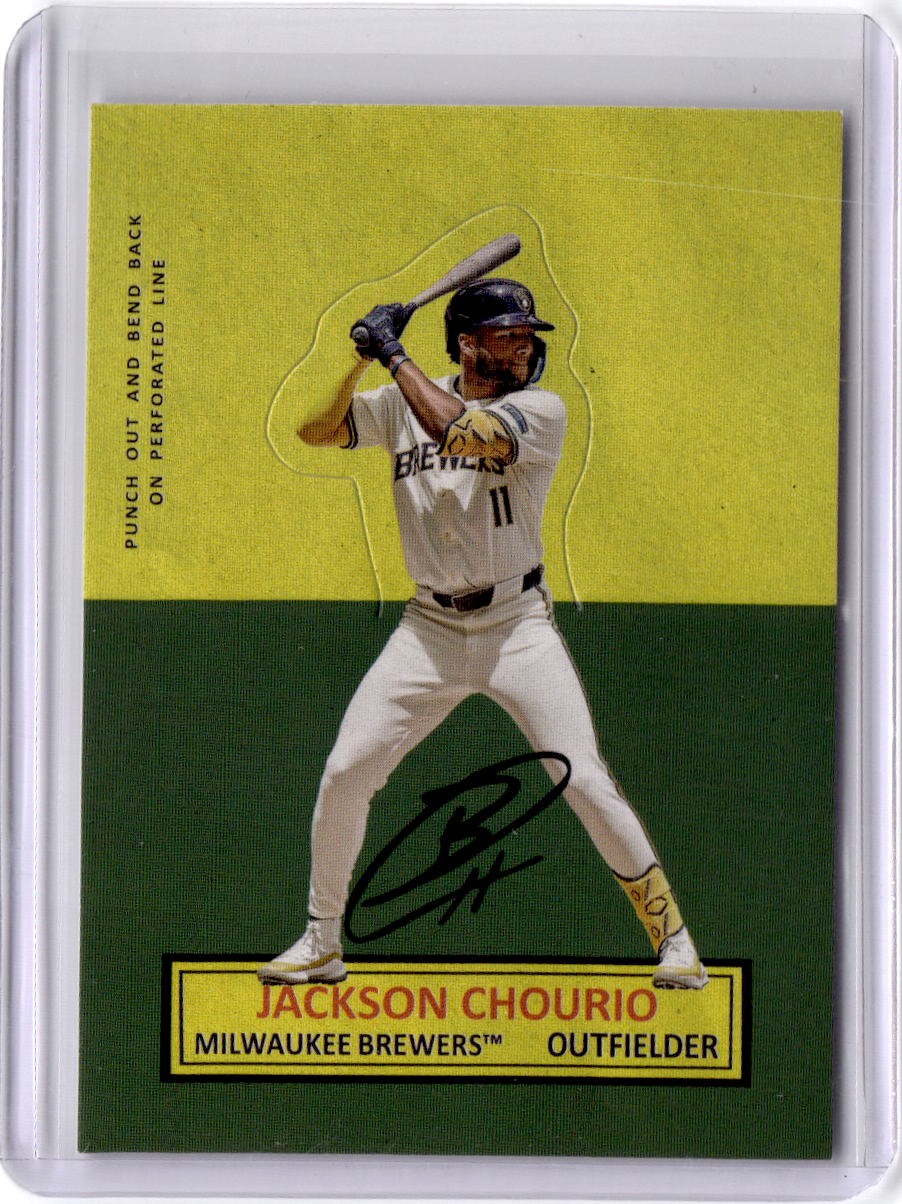 2025 Topps Archives #64SU-22 Jackson Chourio 1964 Topps Stand-Ups