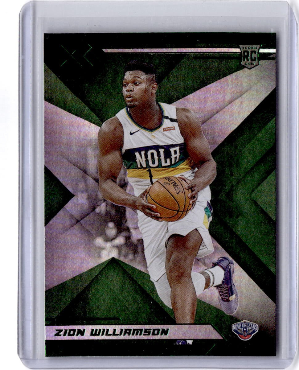 2019-20 Panini Chronicles #271 Zion Williamson Green