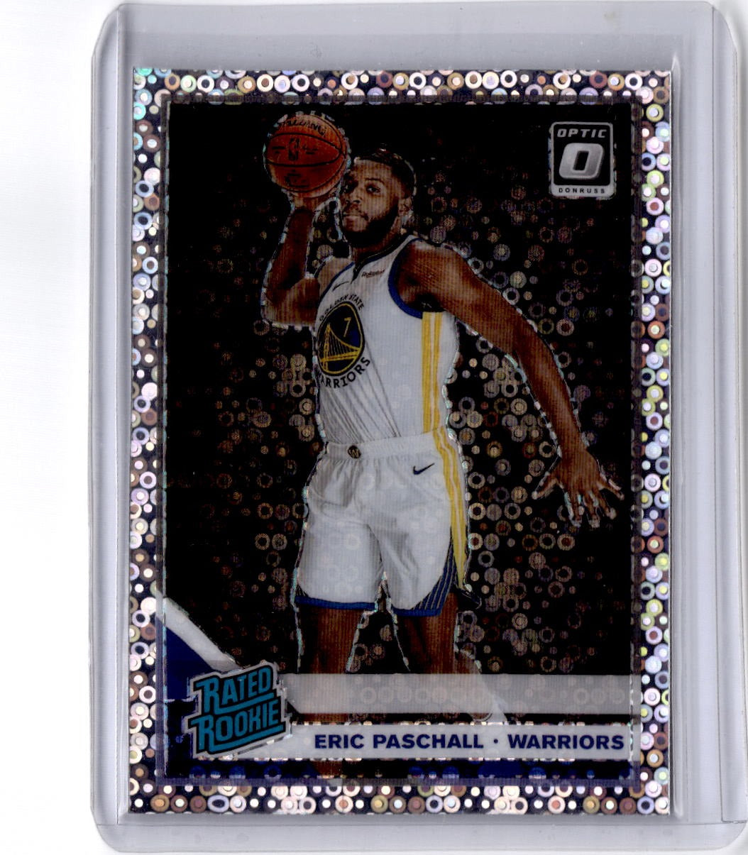 2019-20 Donruss Optic #199 Eric Paschall Fast Break Holo