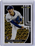 2024 Topps Update #BG-13 Yoshinobu Yamamoto Topps Black Gold