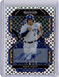 2022 Panini Prizm Draft Picks #PDP210 Nick Vogt Base Autographs Power Plaid #/17