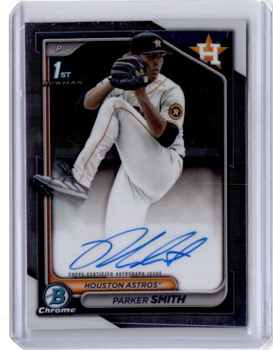2024 Bowman Draft #CPA-PSM Parker Smith Chrome Prospect Autographs