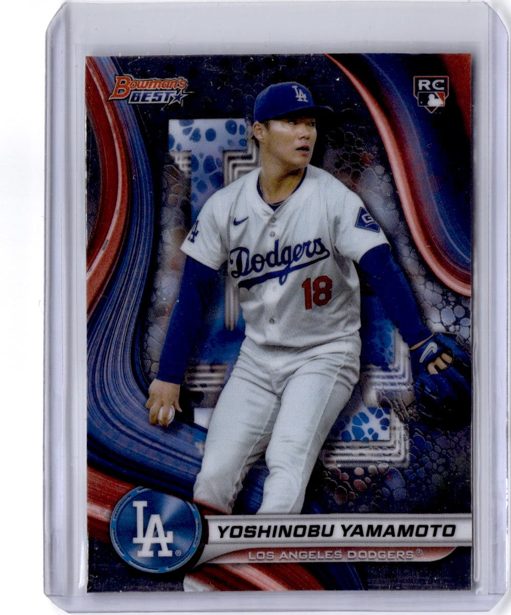2024 Bowman's Best #34 Yoshinobu Yamamoto