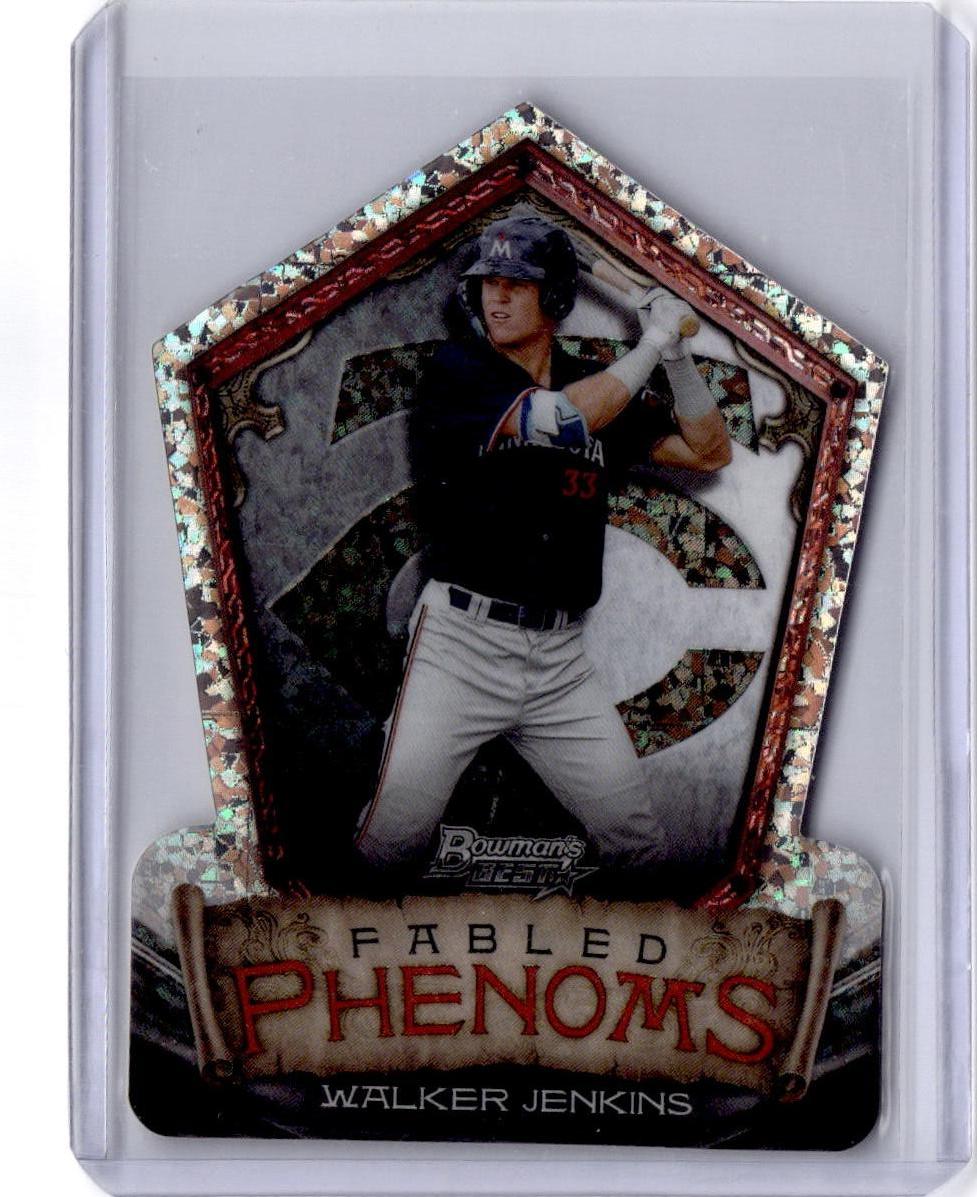 2024 Bowman's Best #FP-3 Walker Jenkins Fabled Phenoms Mini-Diamond Refractor
