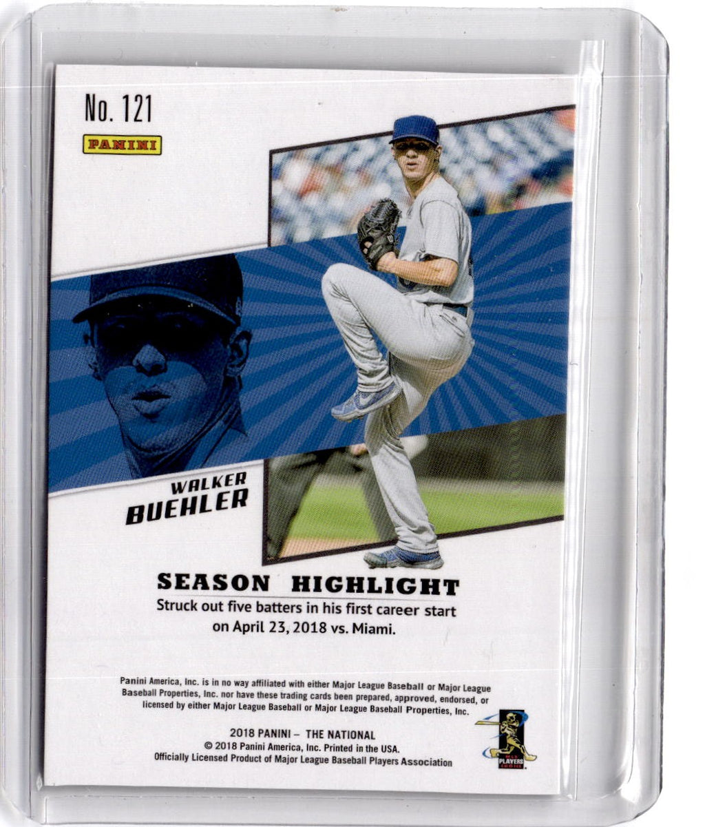 2018 Panini National Sports Collectors Convention #121 Walker Buehler #/399