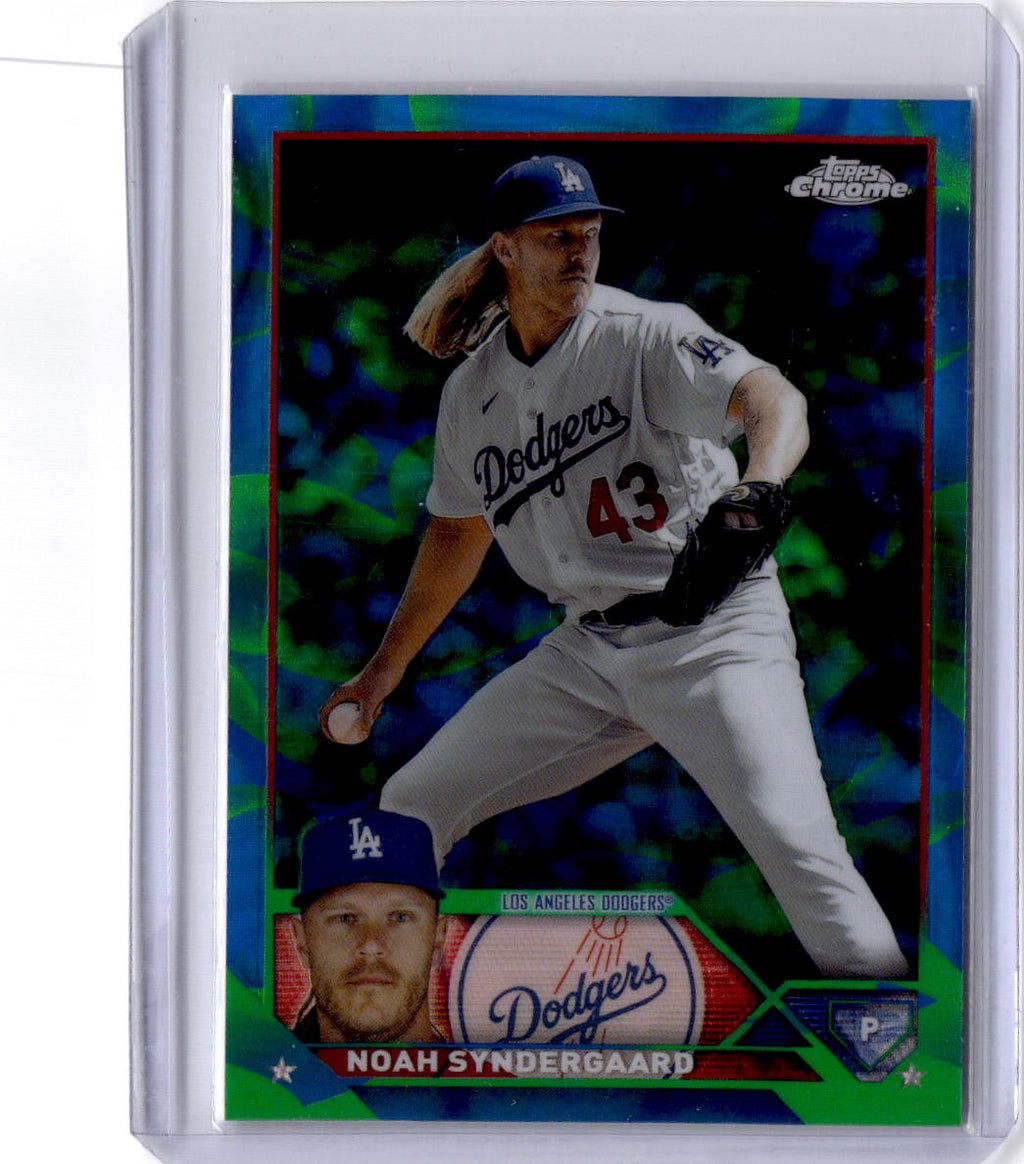 2023 Topps Chrome Update #USC152 Noah Syndergaard Blue/Green Lava Lamp #/125