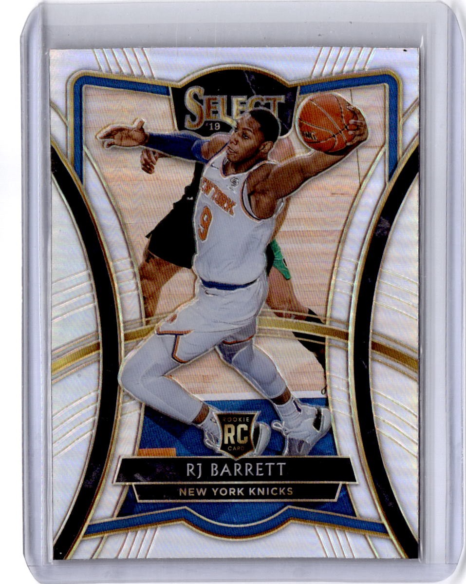 2019-20 Panini Select #157 RJ Barrett Silver Prizm