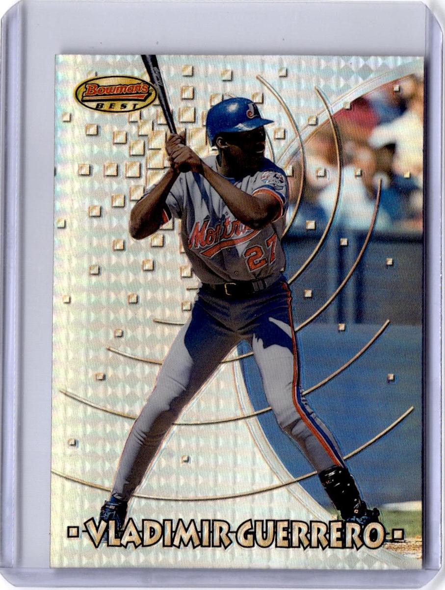 1997 Bowman #BBP 17 Vladimir Guerrero Bowman's Best Preview Refractor