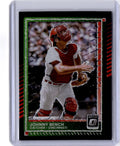 2025 Donruss #46 Johnny Bench Optic Black Velocity #/39