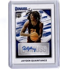 2025-26 Donruss #INK-JYQ Jayden Quaintance Donruss Ink