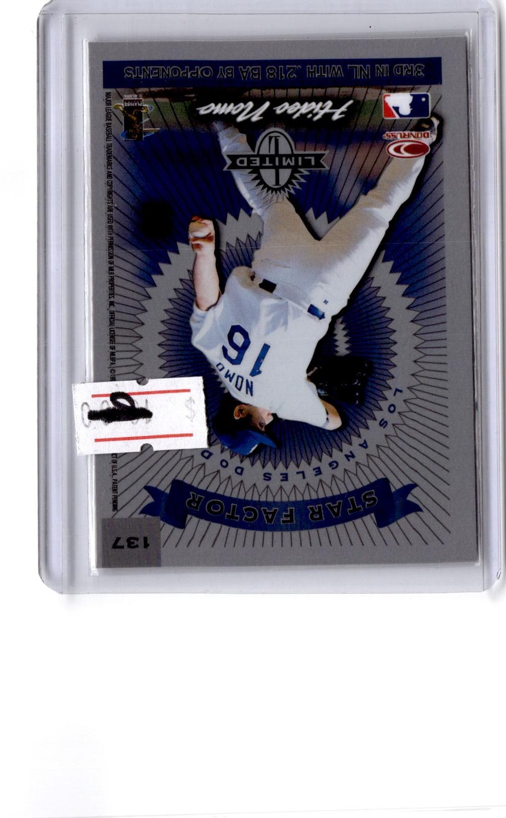 1997 Donruss Limited #137 Hideo Nomo