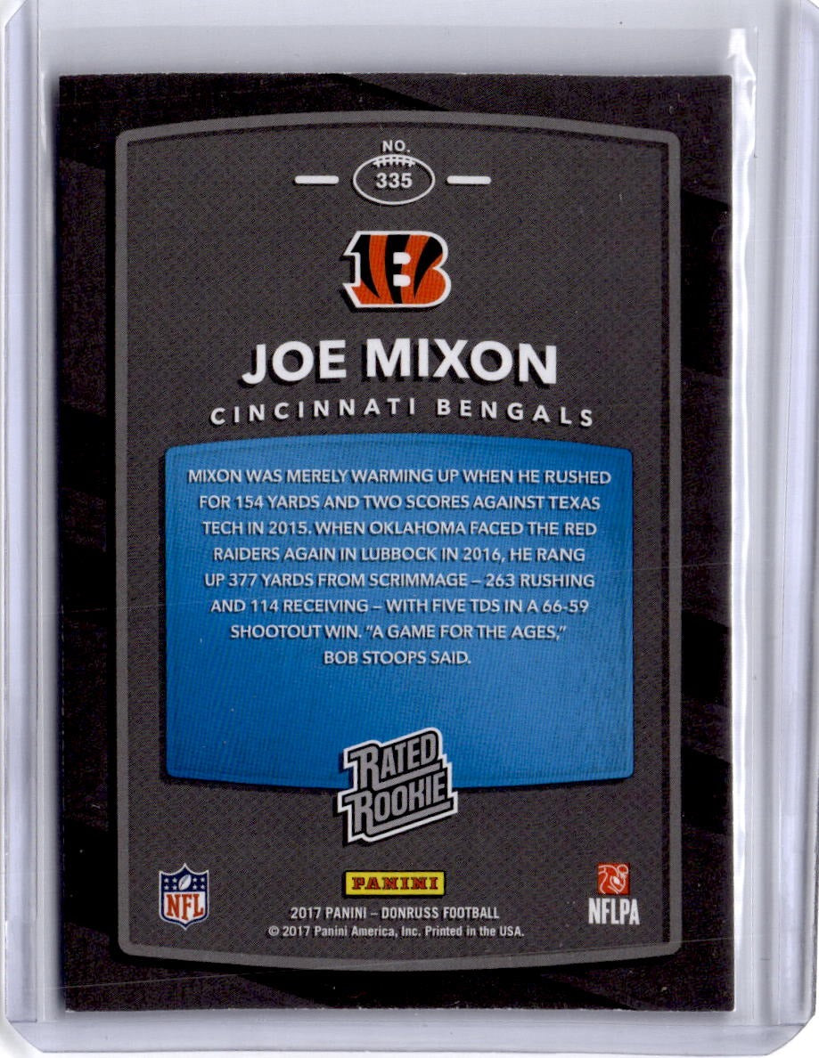 2017 Donruss #335 Joe Mixon