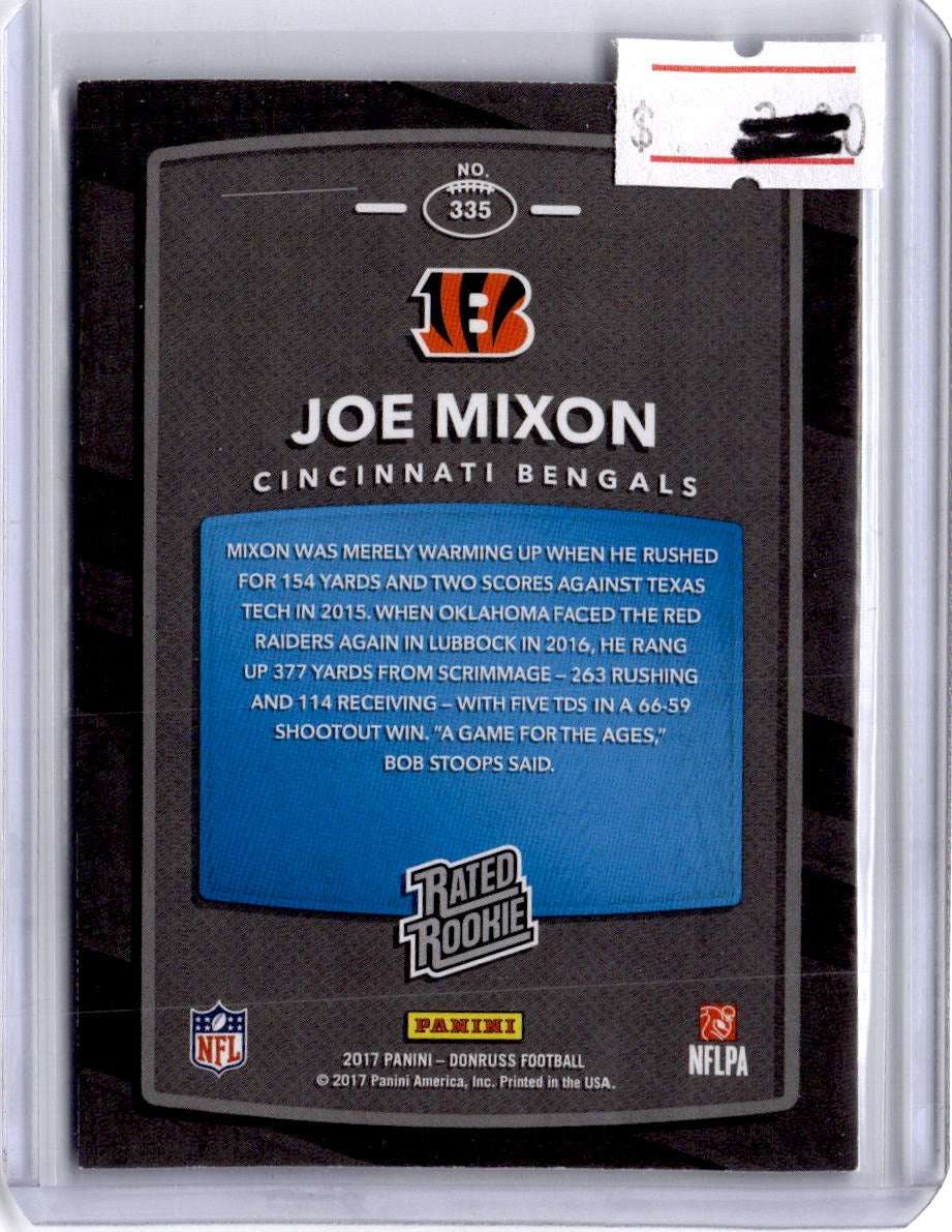 2017 Donruss #335 Joe Mixon