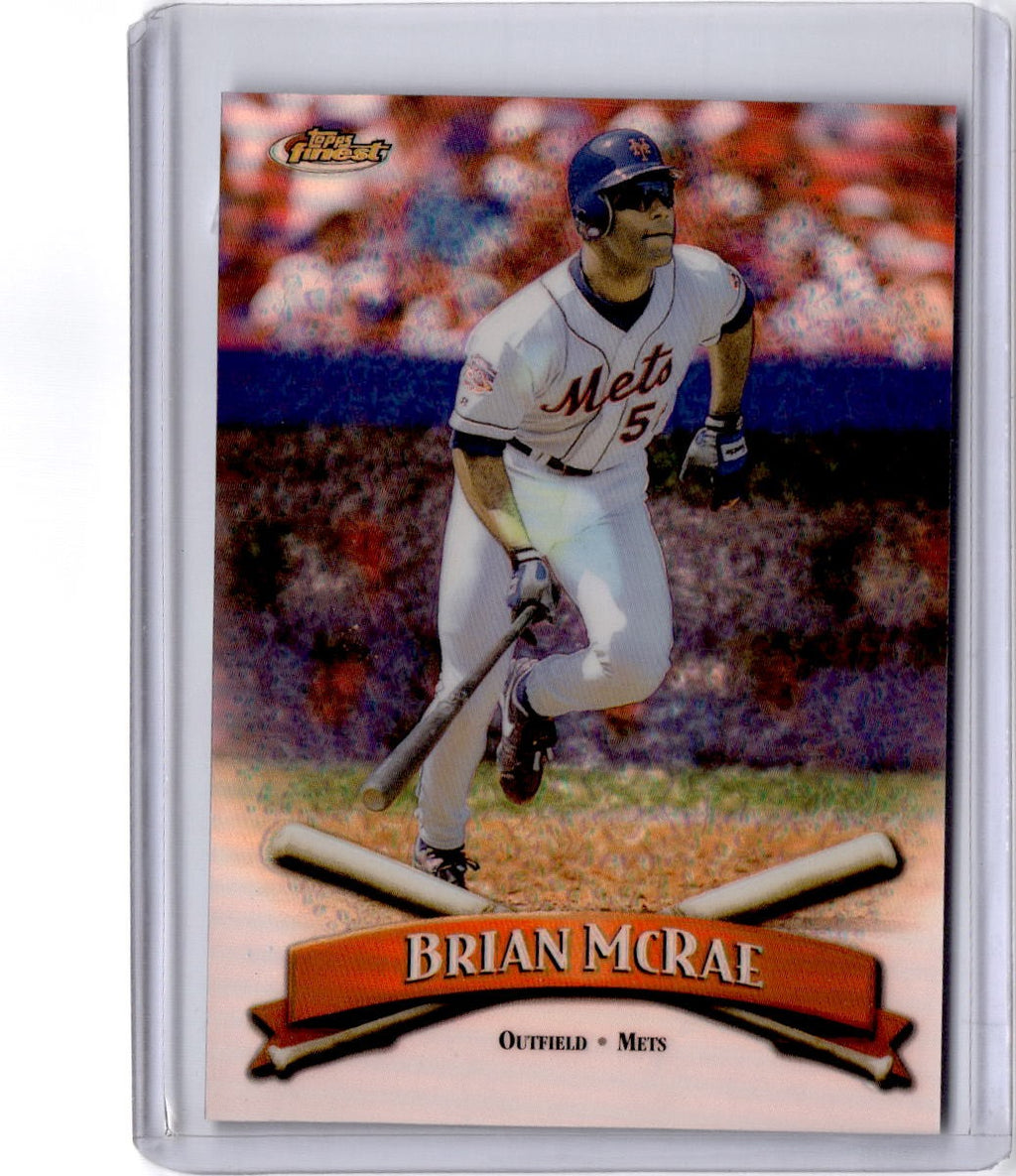 1998 Finest #12 Brian McRae No-Protectors Refractor