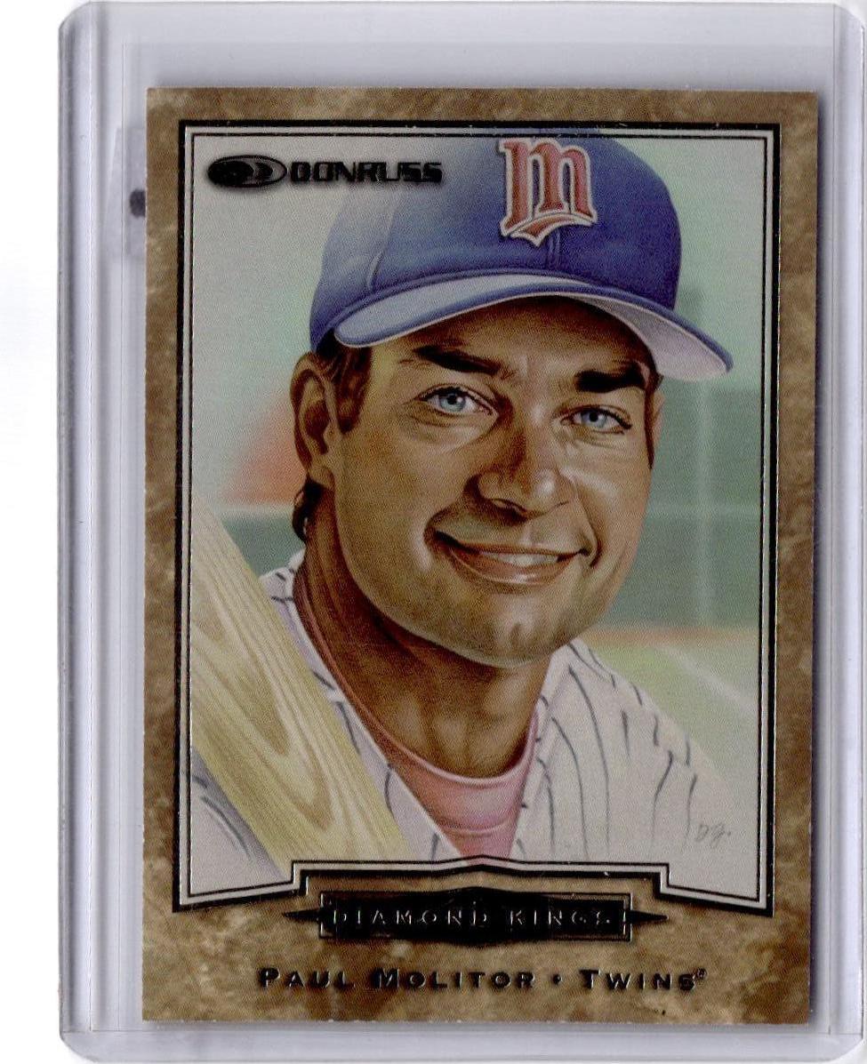 1998 Donruss #5 Paul Molitor Diamond Kings #/10000