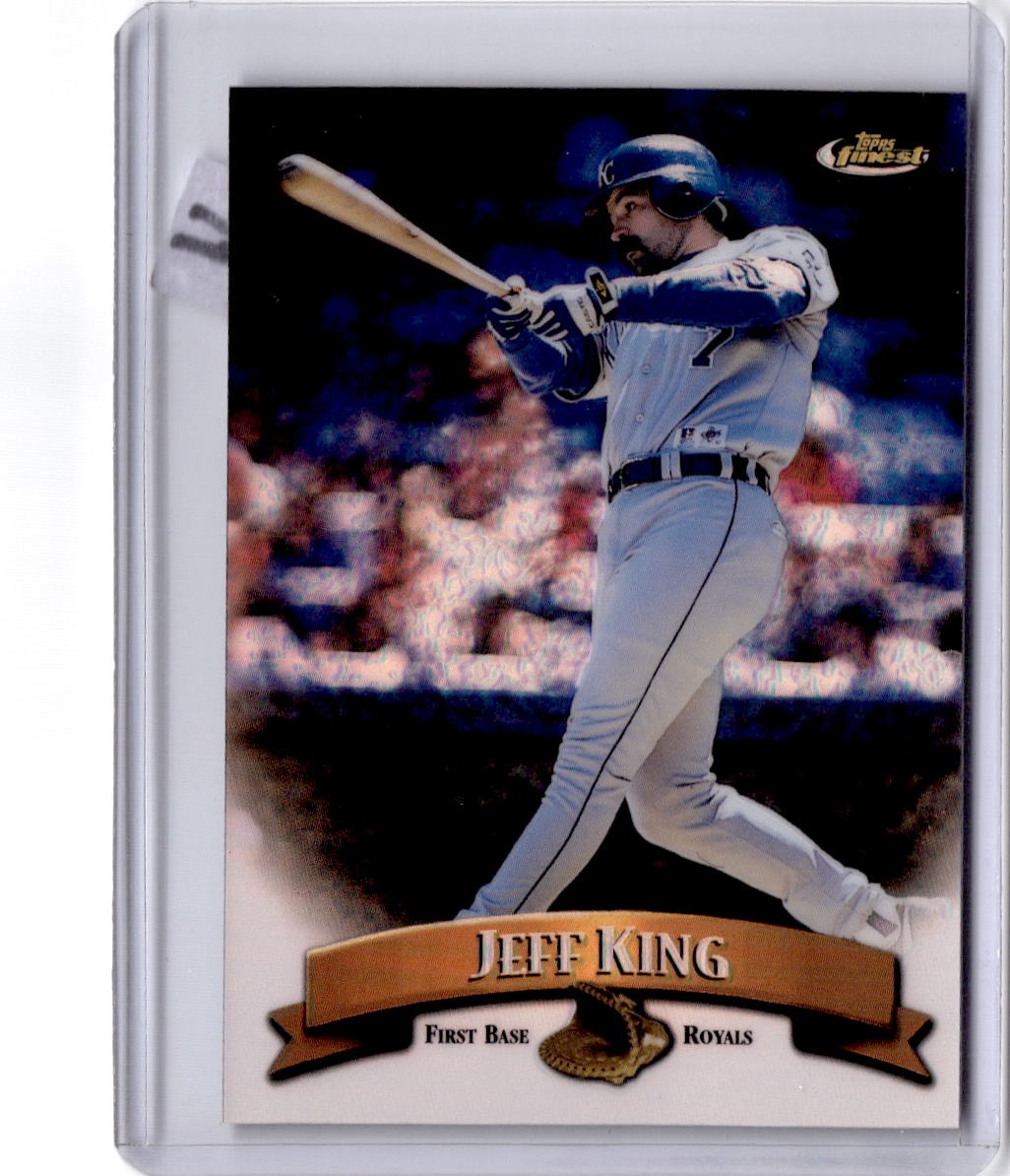 1998 Finest #221 Jeff King No-Protectors Refractor