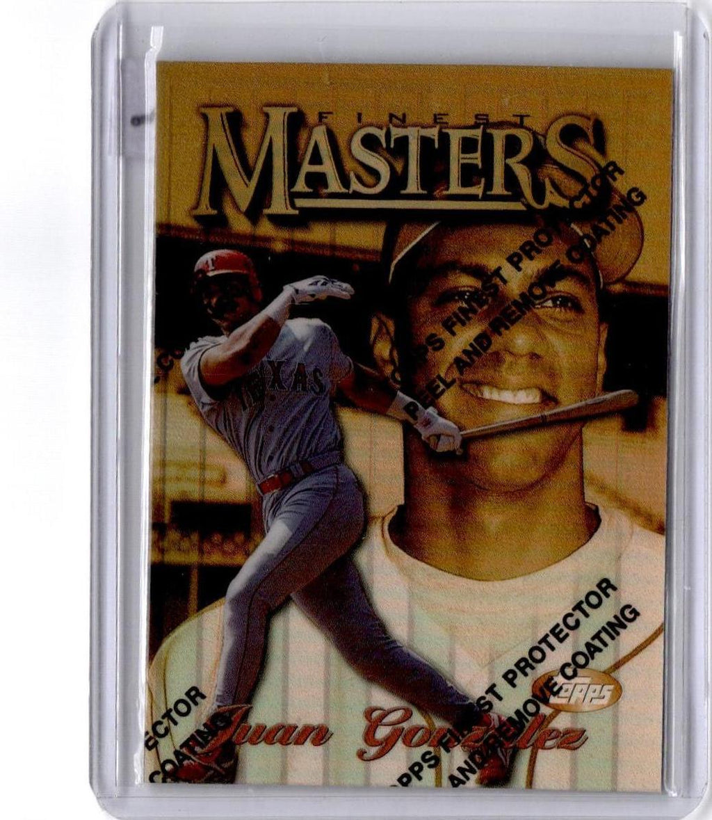 1997 Finest #212 Juan Gonzalez Refractor