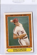 1985 Topps Woolworth All Time Record Holders #6 Steve Carlton