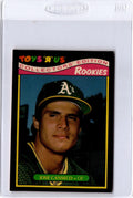 1987 Topps Toys "R" Us Rookies #5 Jose Canseco
