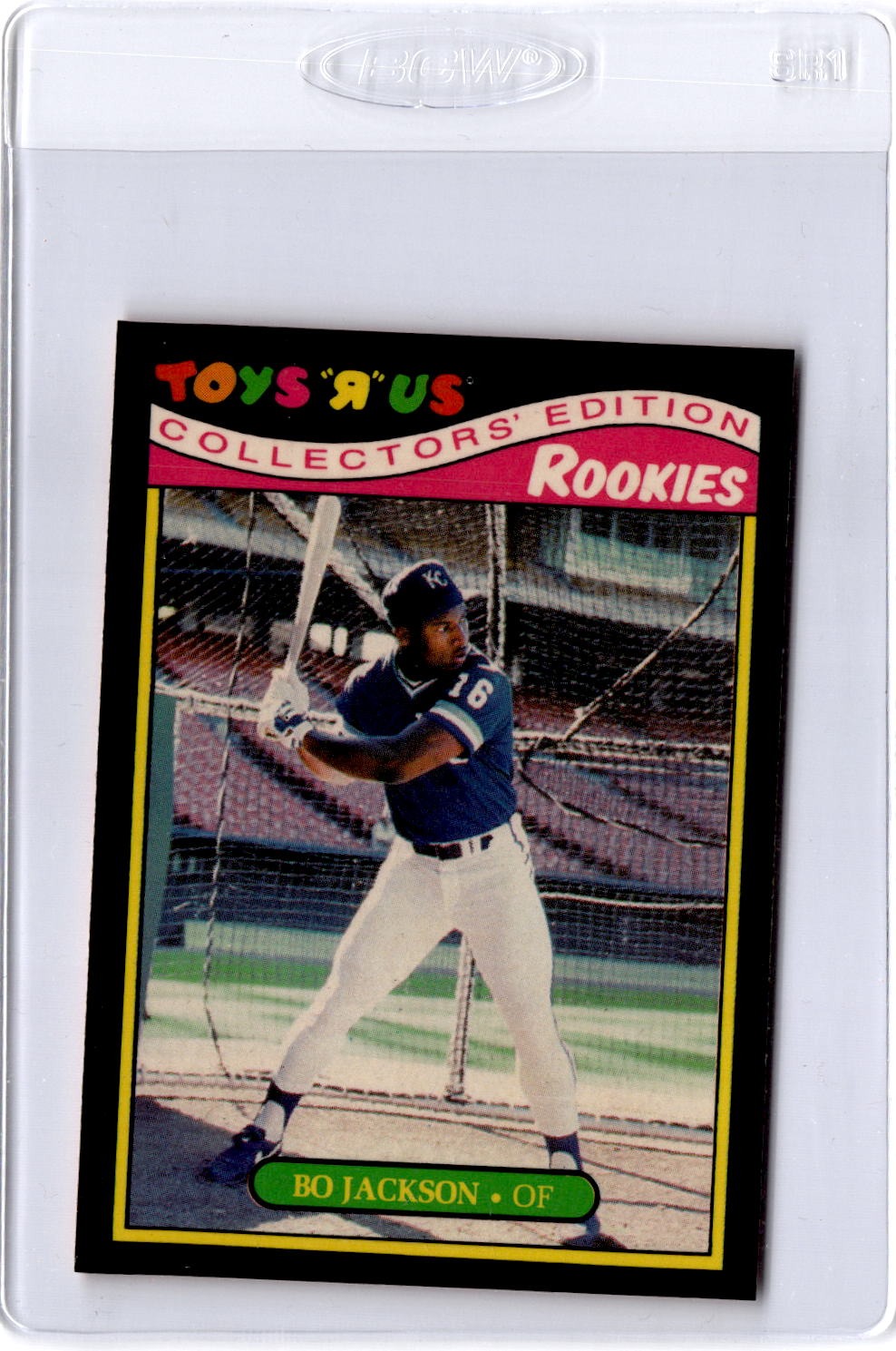 1987 Topps Toys "R" Us Rookies #13 Bo Jackson
