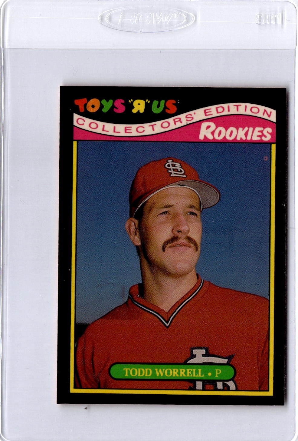 1987 Topps Toys "R" Us Rookies #33 Todd Worrell