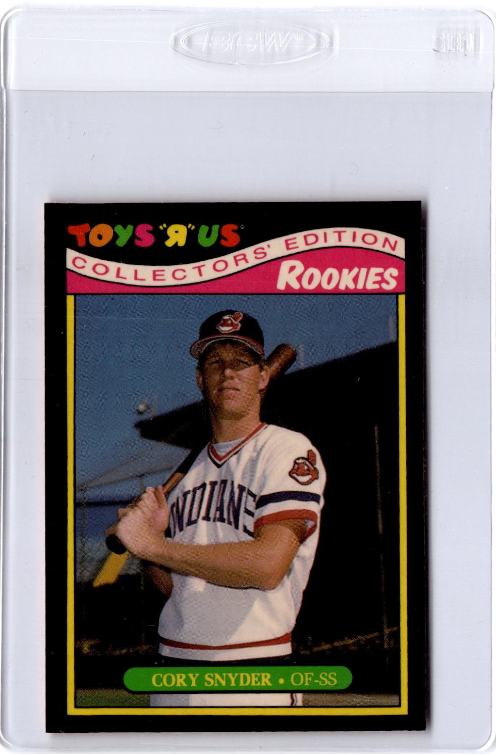 1987 Topps Toys "R" Us Rookies #25 Cory Snyder