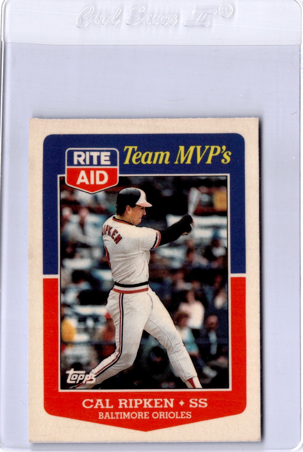 1988 Topps Rite-Aid Team MVP's #13 Cal Ripken