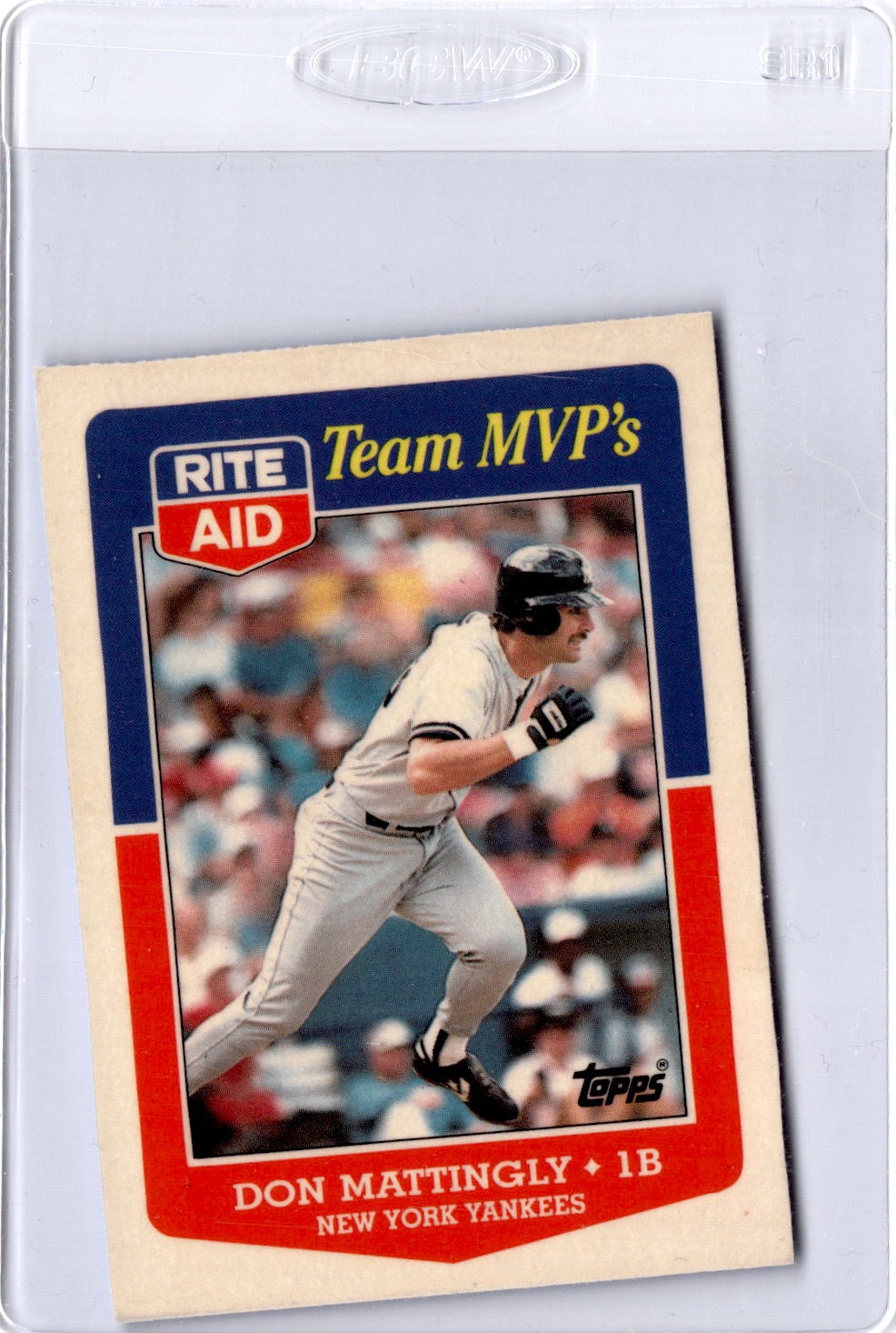 1988 Topps Rite-Aid Team MVP's #22 Don Mattingly