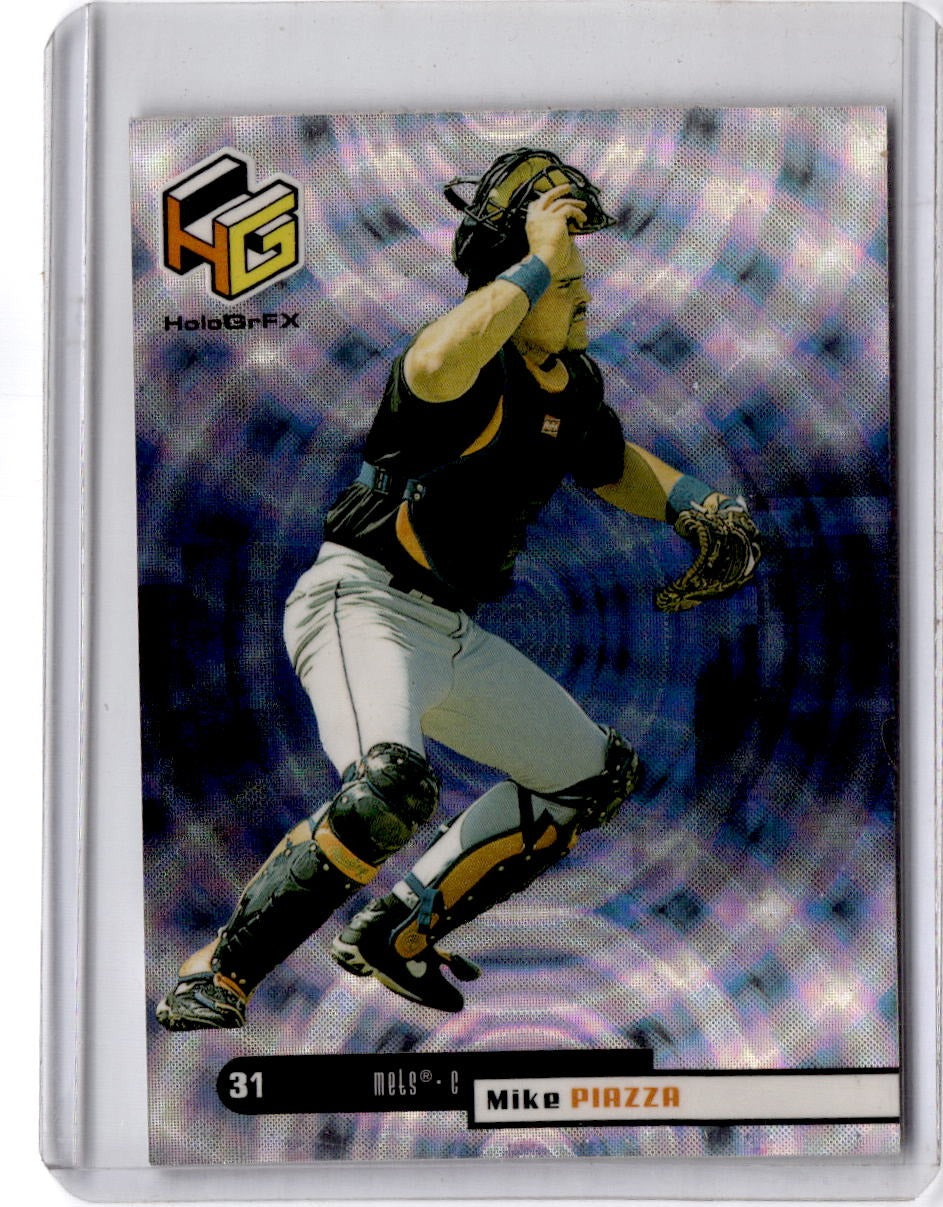 1999 Upper Deck HoloGrFX #36 Mike Piazza AuSome