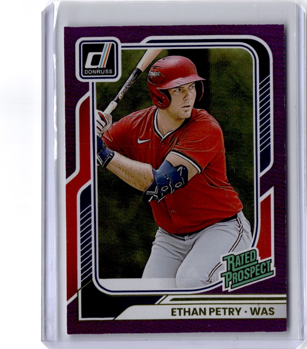 2026 Donruss #122 Ethan Petry Holo Purple #/99