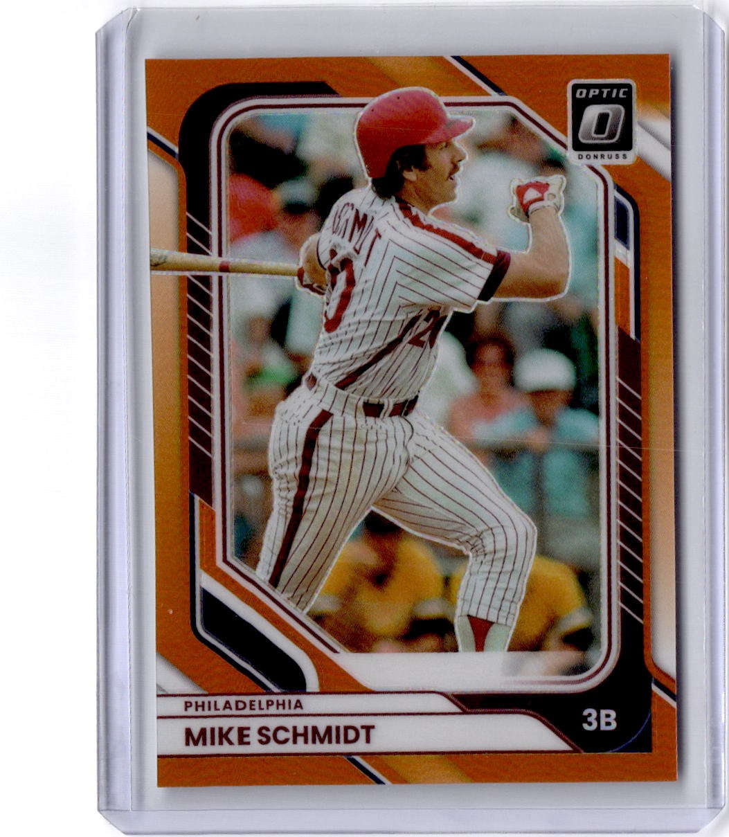 2026 Donruss #80 Mike Schmidt Optic Orange #/199